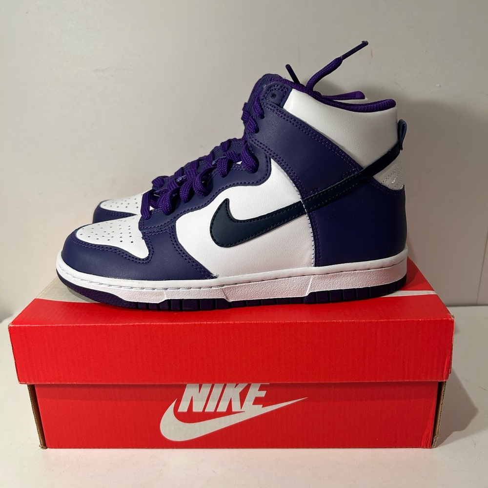 Nike Dunk High Purple Midnight Navy